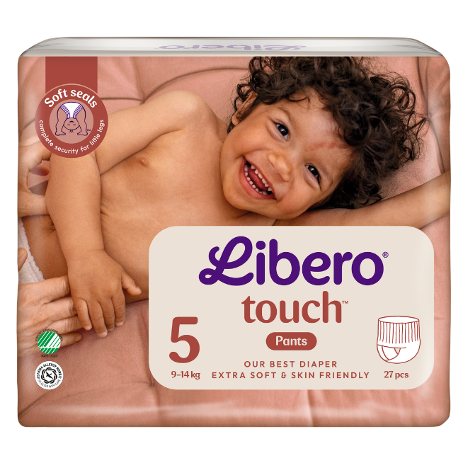 Libero scutec copii Touch Pant 5 pentru 9-14 kg 27 buc