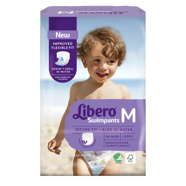 Libero Swimpants Medium scutece de inot 10-16 kg 12 buc