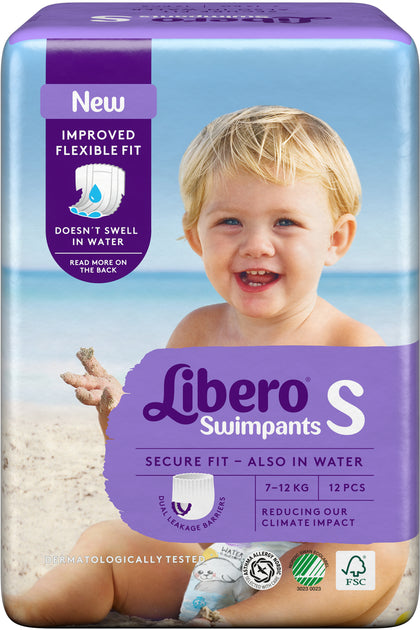 Libero Swimpants Small scutece de inot 7-12 kg 12 buc