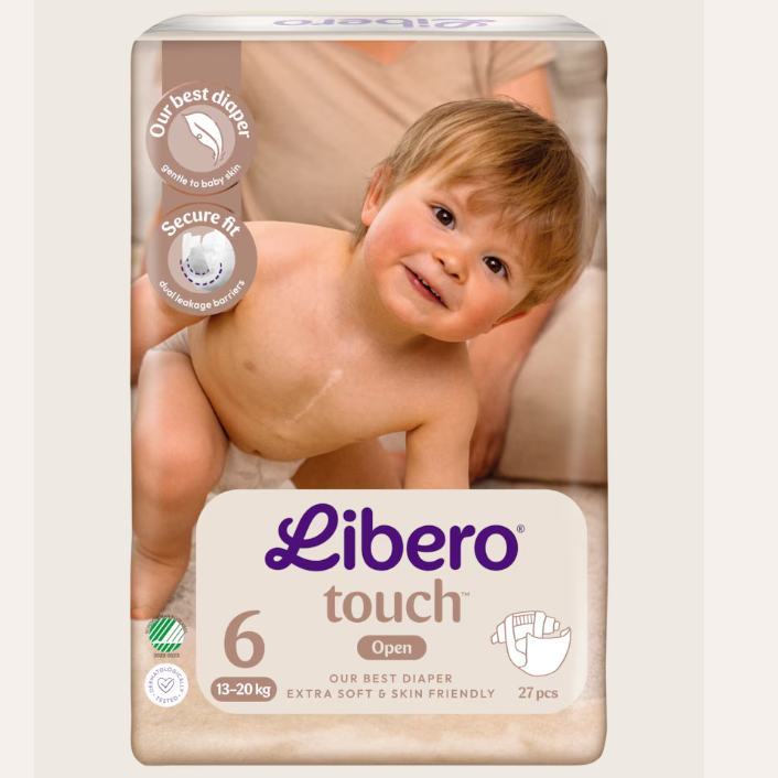 Libero scutec copii Touch Open 5 pentru 11-17 kg 30 buc Imagine principală a produsului