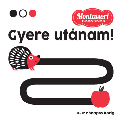 Lira carte in limba maghiara 0m+ Montessori babáknak Gyere utánam