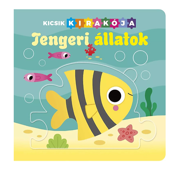 Lira carte in limba maghiara 12 m+ Kicsik kirakója 1. - Tengeri állatok Imagine principală a produsului