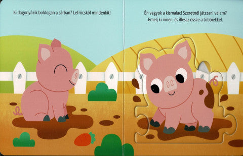 Lira carte in limba maghiara 12 m+ Kicsik kirakója 3. - Állatok a tanyán