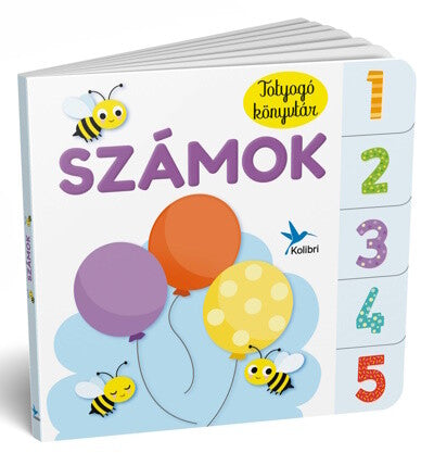 Lira carte in limba maghiara 12m+ Totyogó könyvtár - Számok Imagine principală a produsului