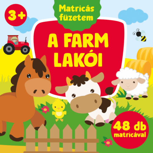Lira carte in limba maghiara 3 ani+ Matricás füzetem A farm lakói Imagine principală a produsului