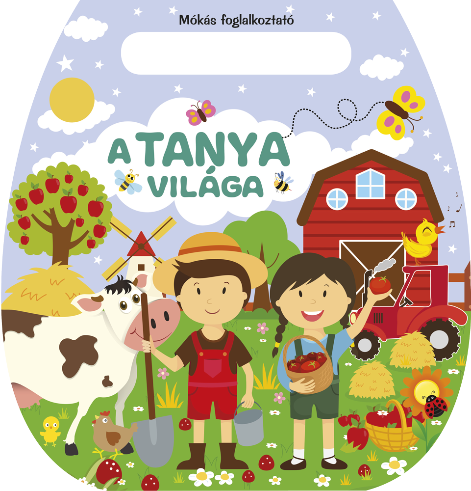 Lira carte in limba maghiara 3 ani+ Mókás foglalkoztató - A tanya világa