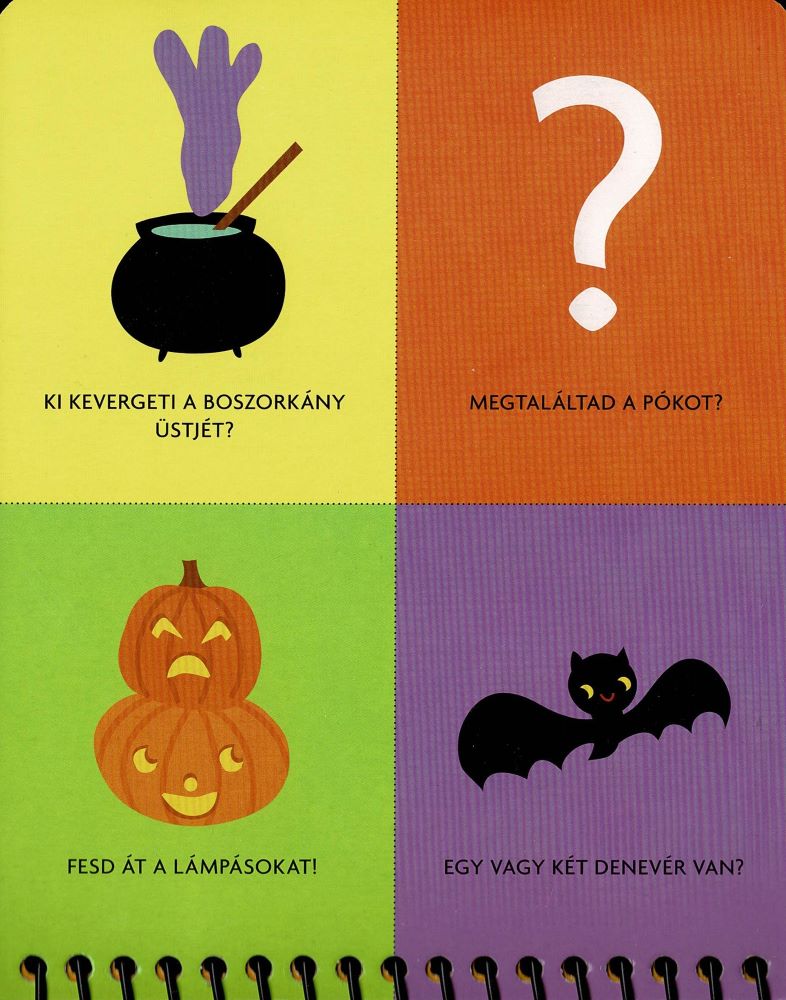 Lira carte in limba maghiara Varázsolj vízzel 3 ani+ Halloween