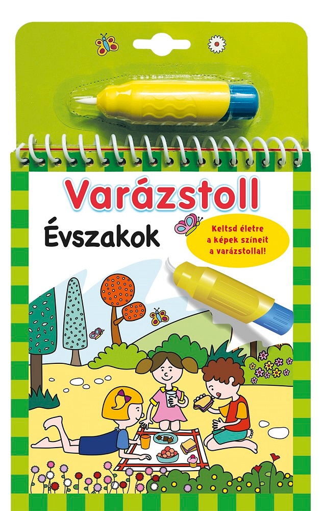 Lira carte in limba maghiara Varázstoll 3 ani+ Évszakok