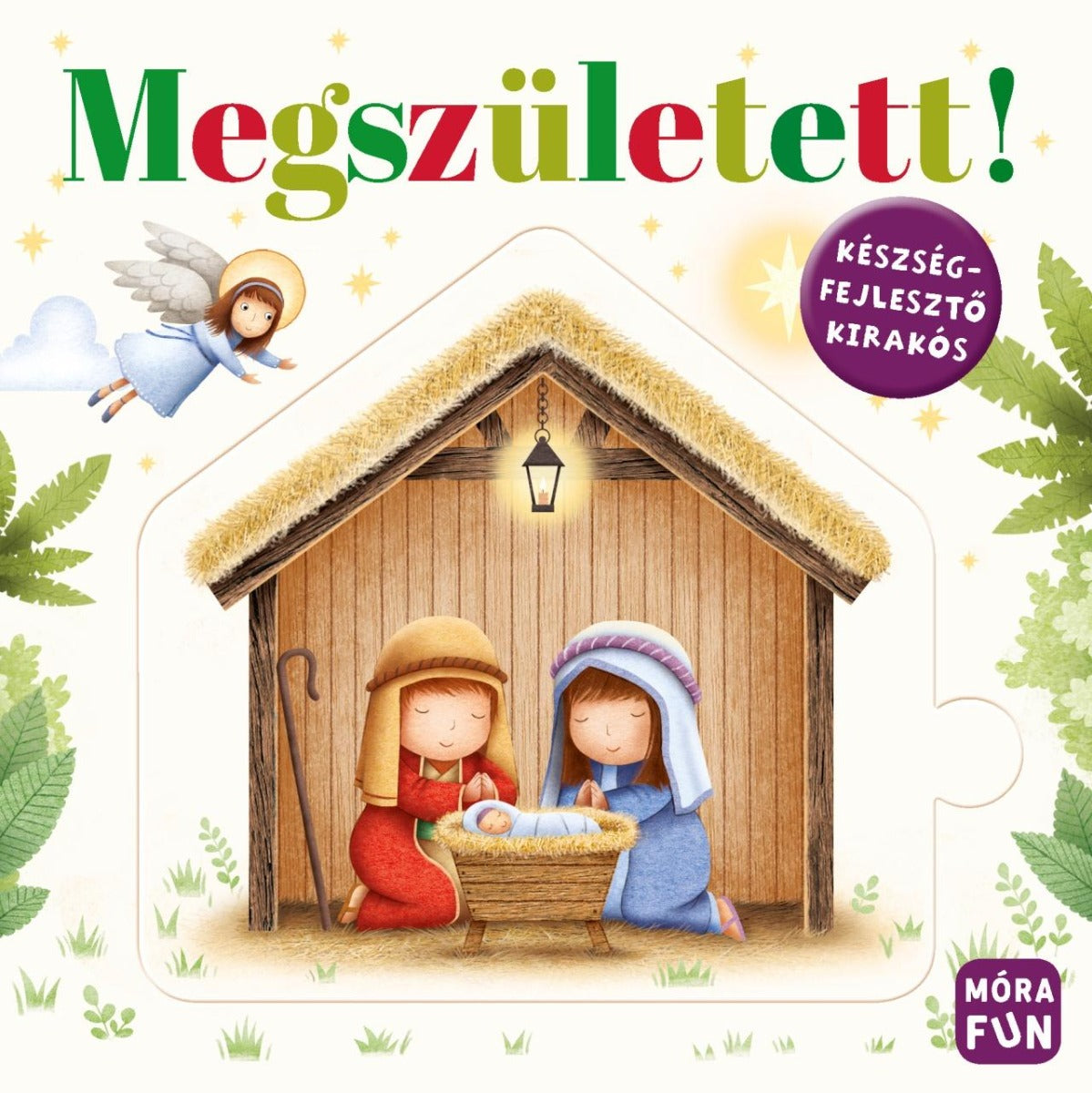 Lira carte in limba maghiara Készségfejlesztő kirakós - Megszületett! 12m+ Imagine principală a produsului