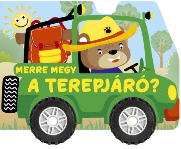 Lira carte povesti in limba maghiara 12 m+ Merre megy a terepjáró? Imagine principală a produsului