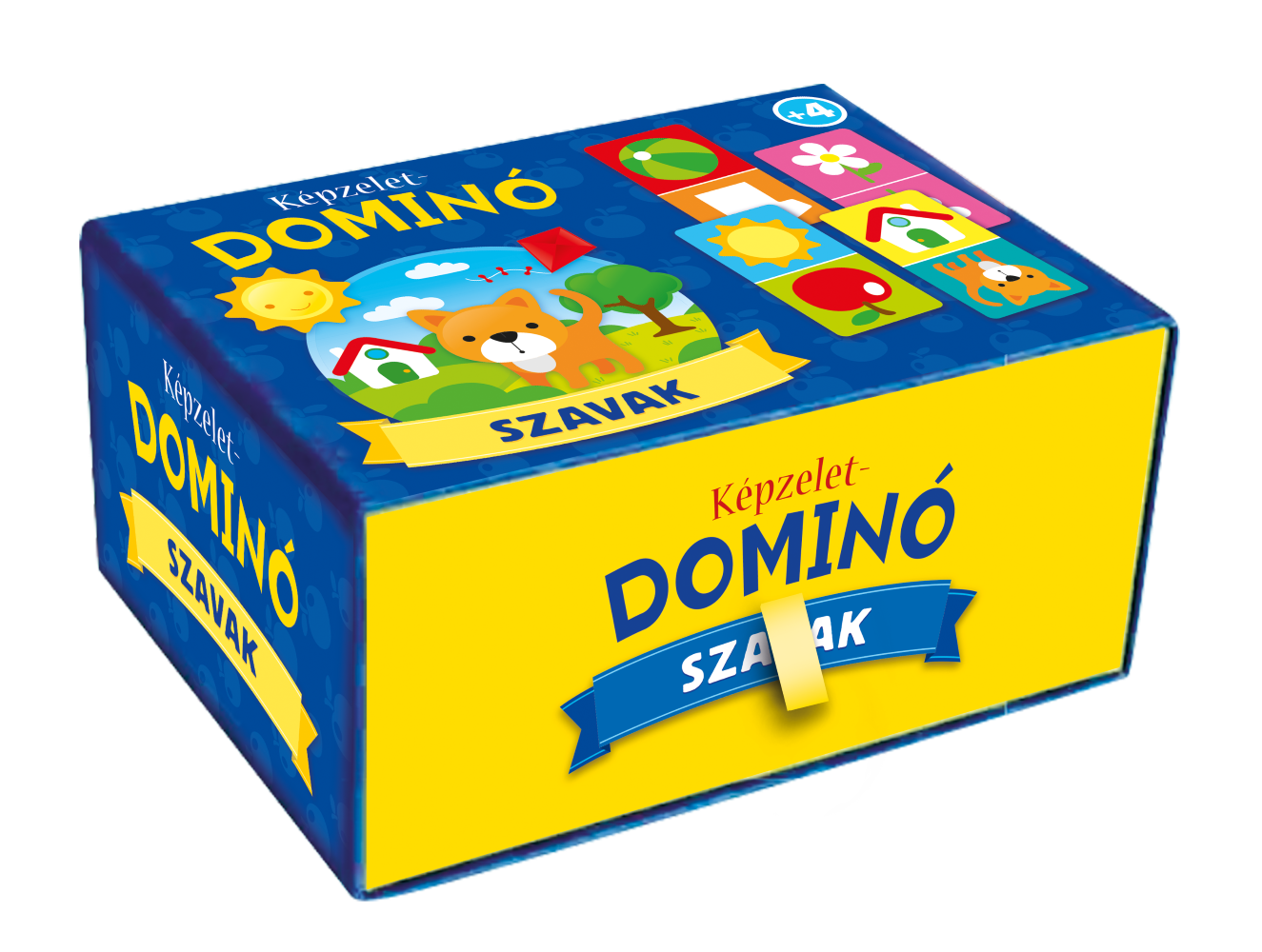 Lira domino in limba maghiara Képzeletdominó 4 ani+ Szavak