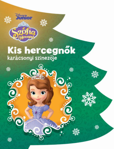 Lira carte de colorat cu povesti in limba maghiara 2 ani+ Kis hercegnők karácsonyi színezője