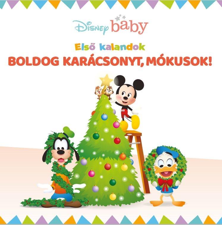 Lira carte povesti cu ilustratii in limba maghiara 12 m+ Disney Baby - Boldog karácsonyt mókusok!