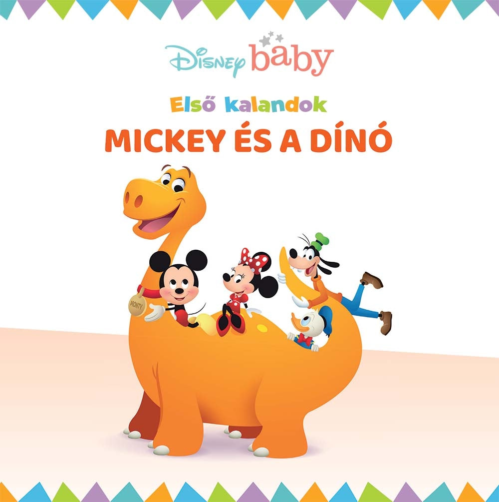 Lira carte povesti cu ilustratii in limba maghiara 12 m+ Disney Baby - Mickey és a dínó