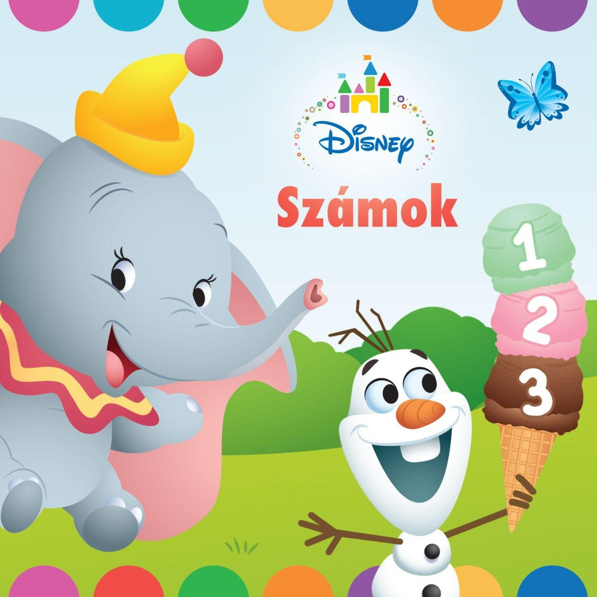 Lira carte povesti cu ilustratii in limba maghiara 12 m+ Disney Baby - Számok Imagine principală a produsului
