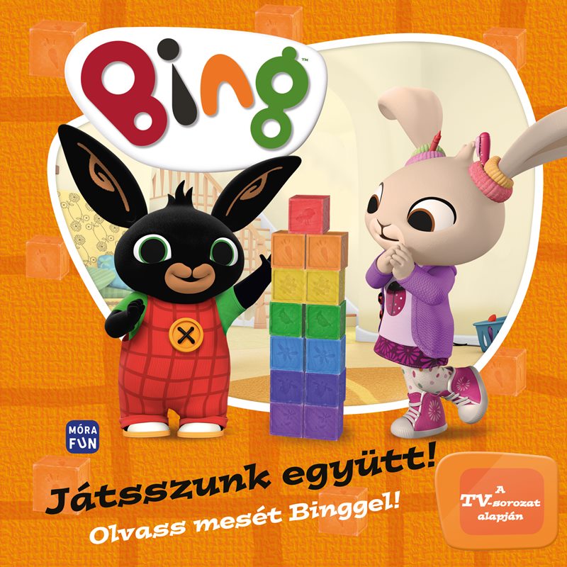 Lira carte povesti cu ilustratii in limba maghiara 12m+ Bing - Játsszunk együtt! Imagine principală a produsului