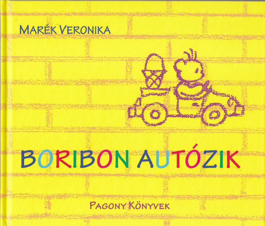 Lira carte povesti cu ilustratii in limba maghiara 12m+ Boribon autózik