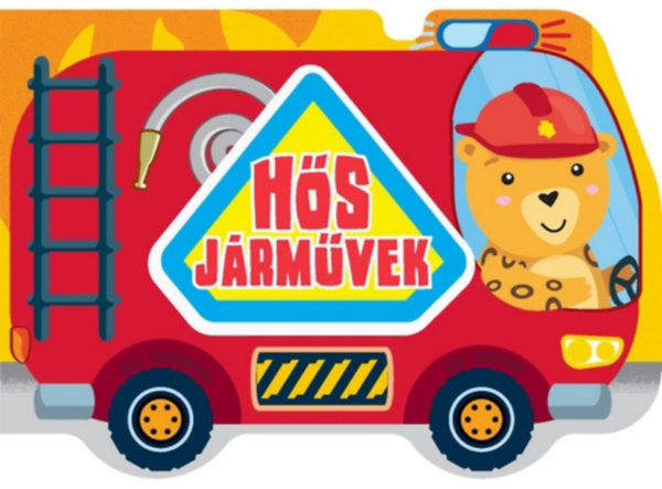 Lira carte povesti cu ilustratii in limba maghiara 12m+ Hős járművek