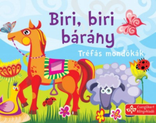 Lira carte povesti cu ilustratii in limba maghiara 12m+ Tréfás mondókák - Biri, biri bárány