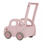 Little Dutch antepremergator/premergator din lemn 18m+ Mini Van Pink
