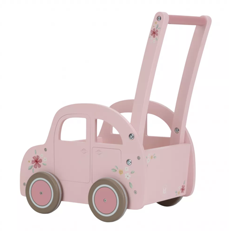 Little Dutch antepremergator/premergator din lemn 18m+ Mini Van Pink