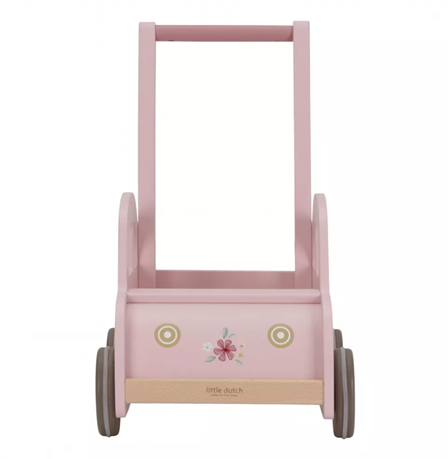 Little Dutch antepremergator/premergator din lemn 18m+ Mini Van Pink