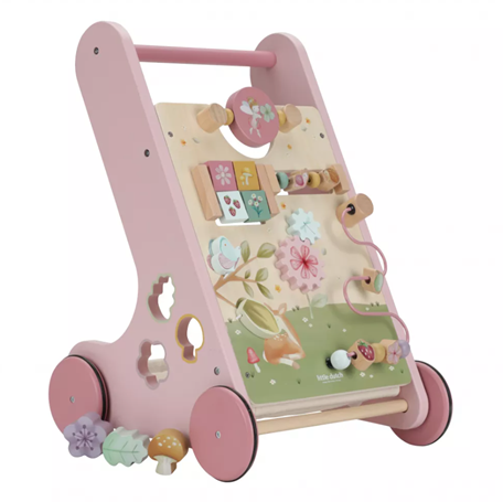 Little Dutch antepremergator/premergator din lemn FSC cu activitati 12m+ Fairy Garden