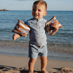Little Dutch aripioare gonflabile pentru copii 2-6 ani Ocean World Brown