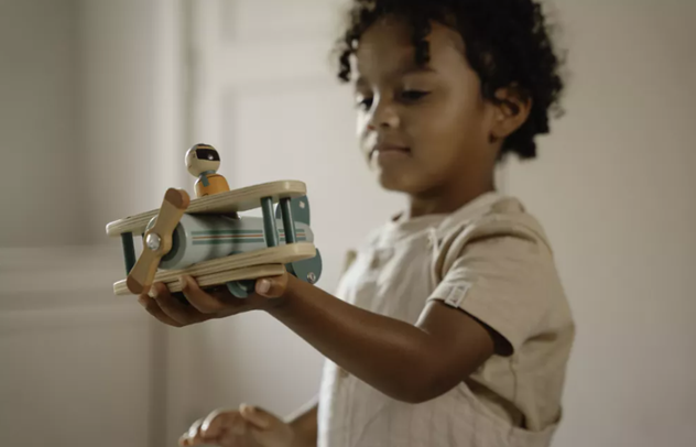 Little Dutch avion din lemn FSC 18m+