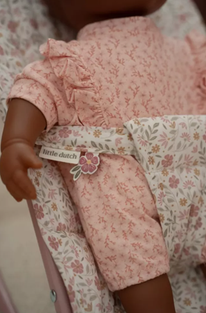 Little Dutch balansoar pentru papusi 3 ani+ Roz