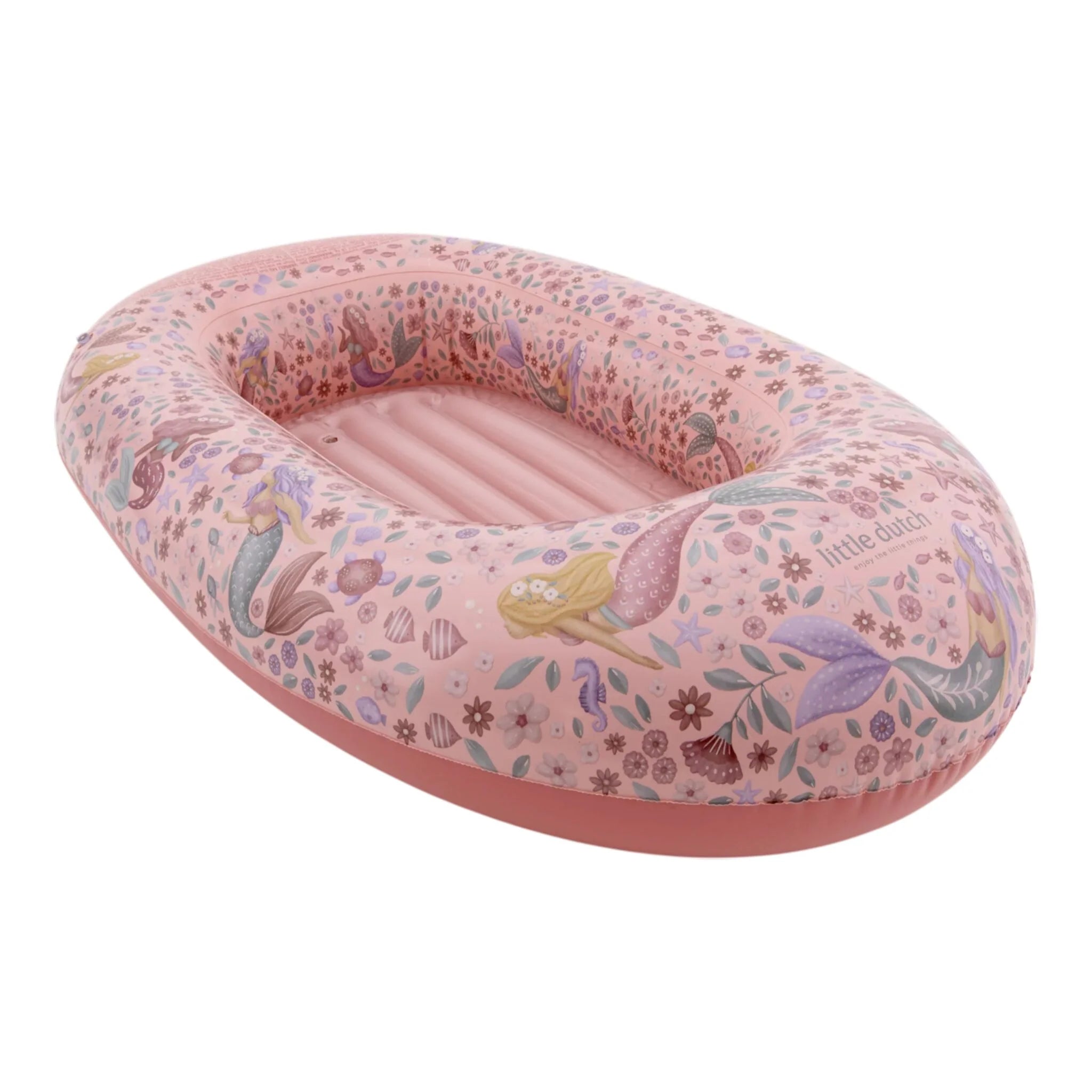 Little Dutch barca gonflabila 3 ani+ Dreamy Mermaid Pink