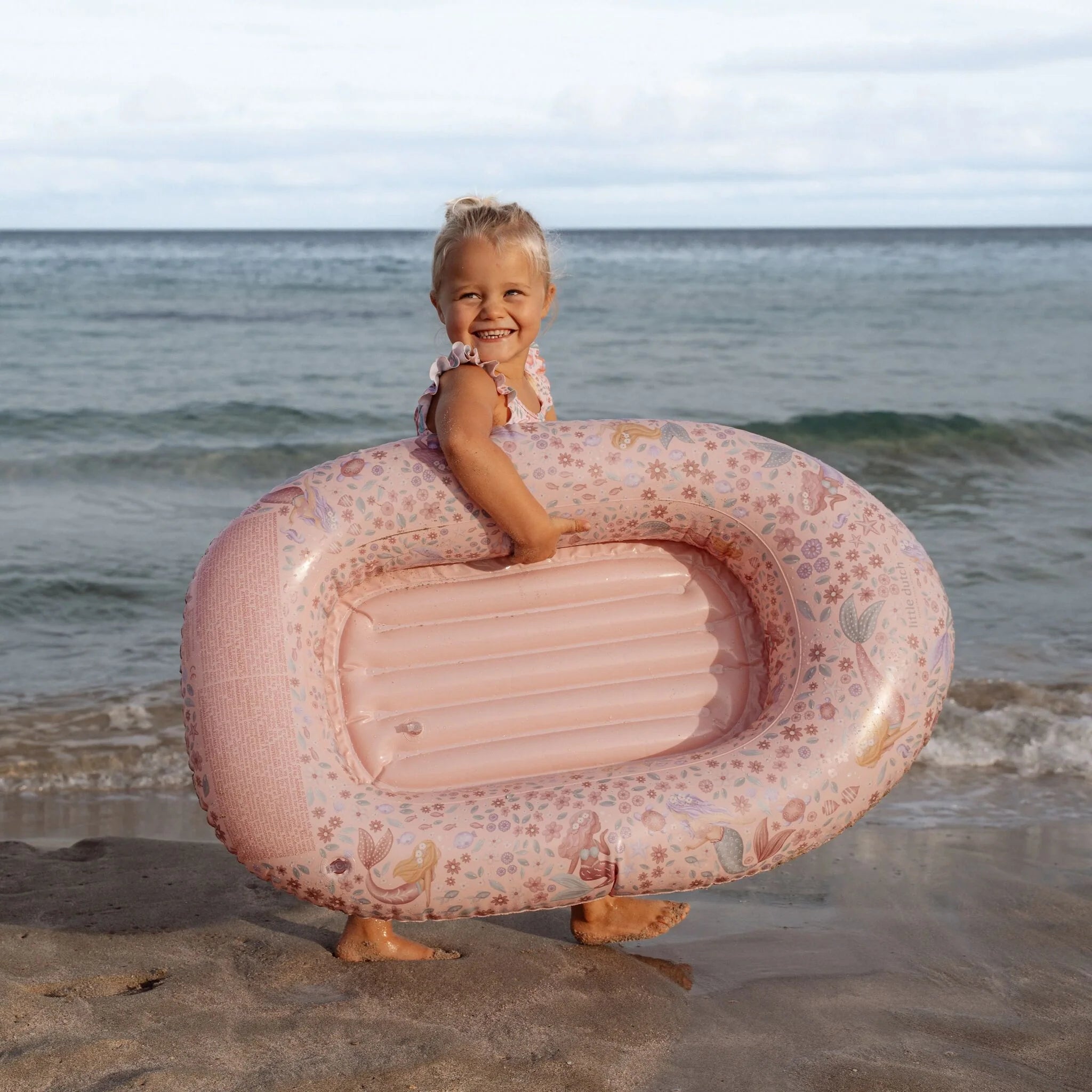 Little Dutch barca gonflabila 3 ani+ Dreamy Mermaid Pink