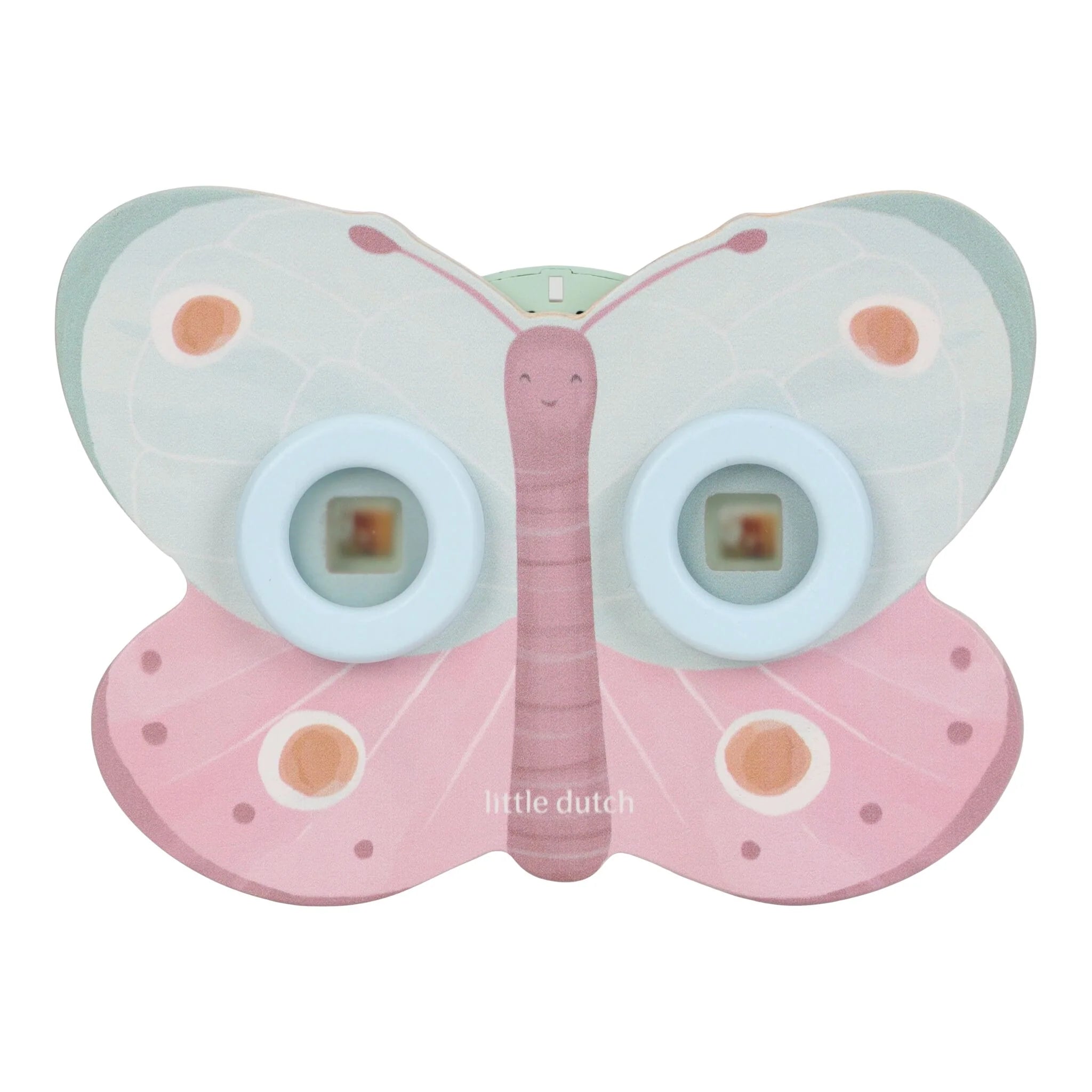 Little Dutch binoclu din lemn SFC cu discuri cu imagini 3 ani+ Fairy Graden Fluture Imagine principală a produsului