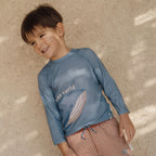 Little Dutch bluza de inot cu maneca lunga UV40+ Ocean Blue