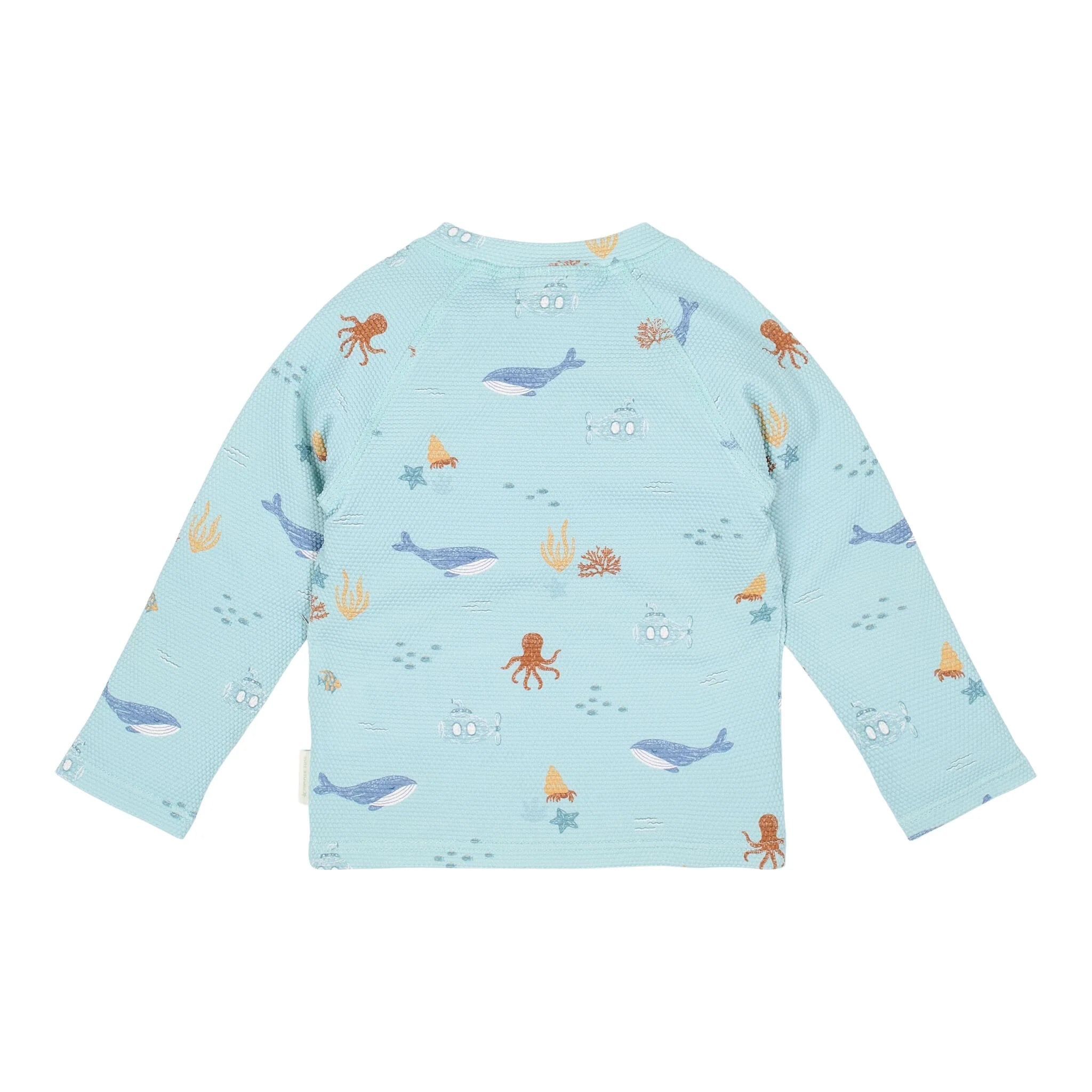 Little Dutch bluza de inot cu maneca lunga UV40+ Ocean Friends Imagine secundară a produsului