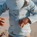 Little Dutch bluza de inot cu maneca lunga UV40+ Ocean Friends