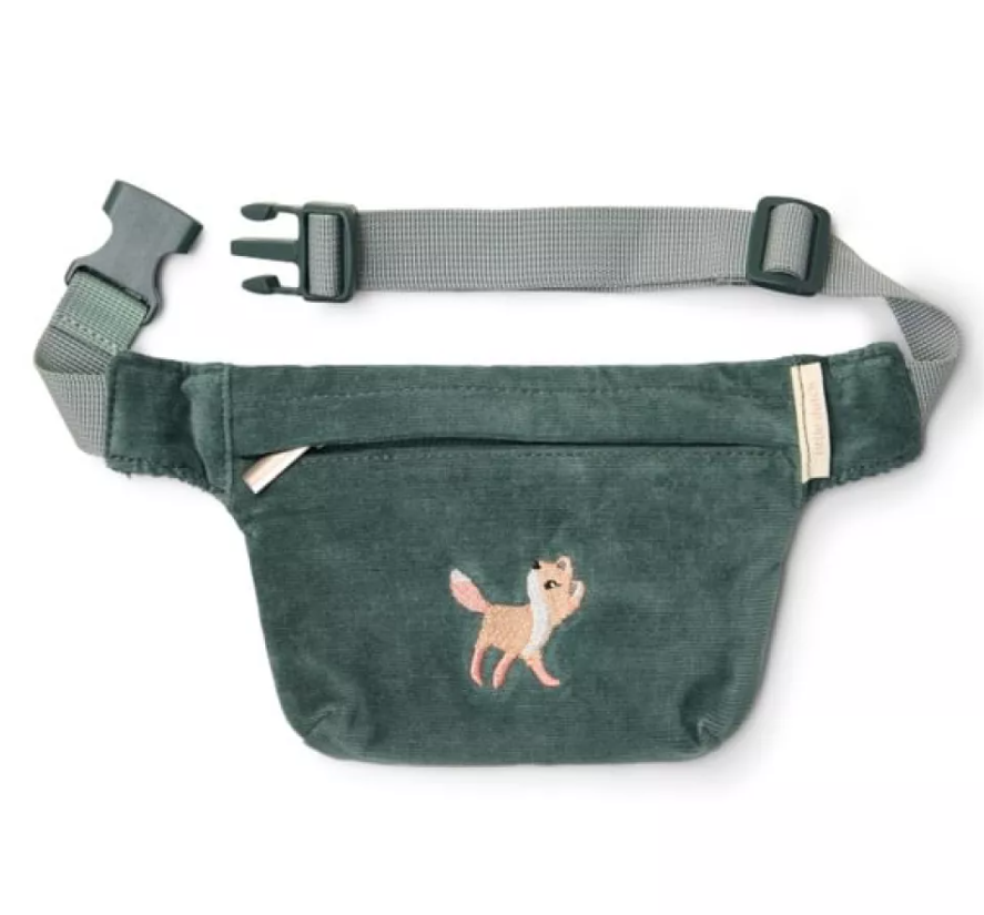 Little Dutch borseta pentru copii 3 ani+ Balsam Green Forest Friends Imagine principală a produsului