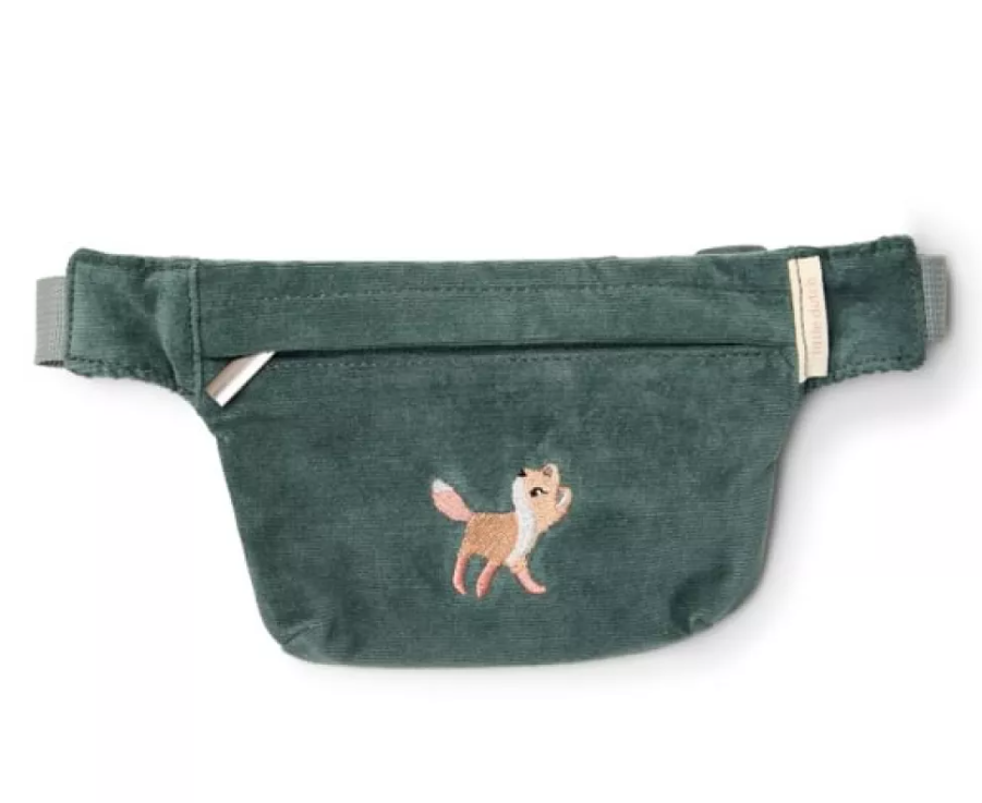 Little Dutch borseta pentru copii 3 ani+ Balsam Green Forest Friends