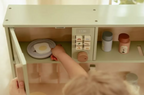 Little Dutch bucatrie de jucarie din lemn FSC 3 ani+ Green