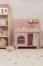 Little Dutch bucatarie de jucarie din lemn FSC 3 ani+ Pink