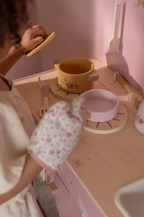 Little Dutch bucatarie de jucarie din lemn FSC 3 ani+ Pink