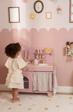 Little Dutch bucatarie de jucarie din lemn FSC 3 ani+ Pink