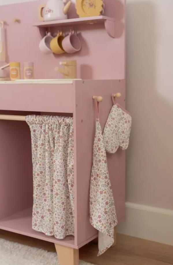 Little Dutch bucatarie de jucarie din lemn FSC 3 ani+ Pink