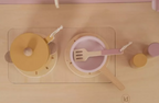 Little Dutch bucatarie de jucarie din lemn FSC 3 ani+ Pink