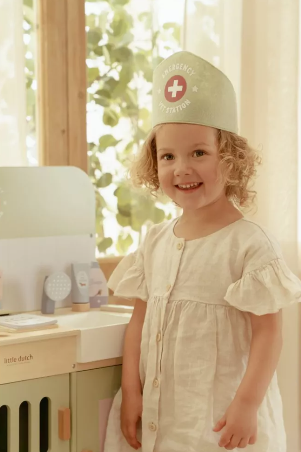 Little Dutch cabinet veterinar cu accesorii din lemn FSC 3 ani+ Green Imagine secundară a produsului