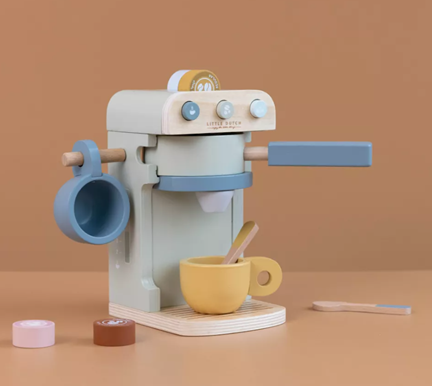 Little Dutch cafetiera/espressor de cafea din lemn FSC 3 ani+