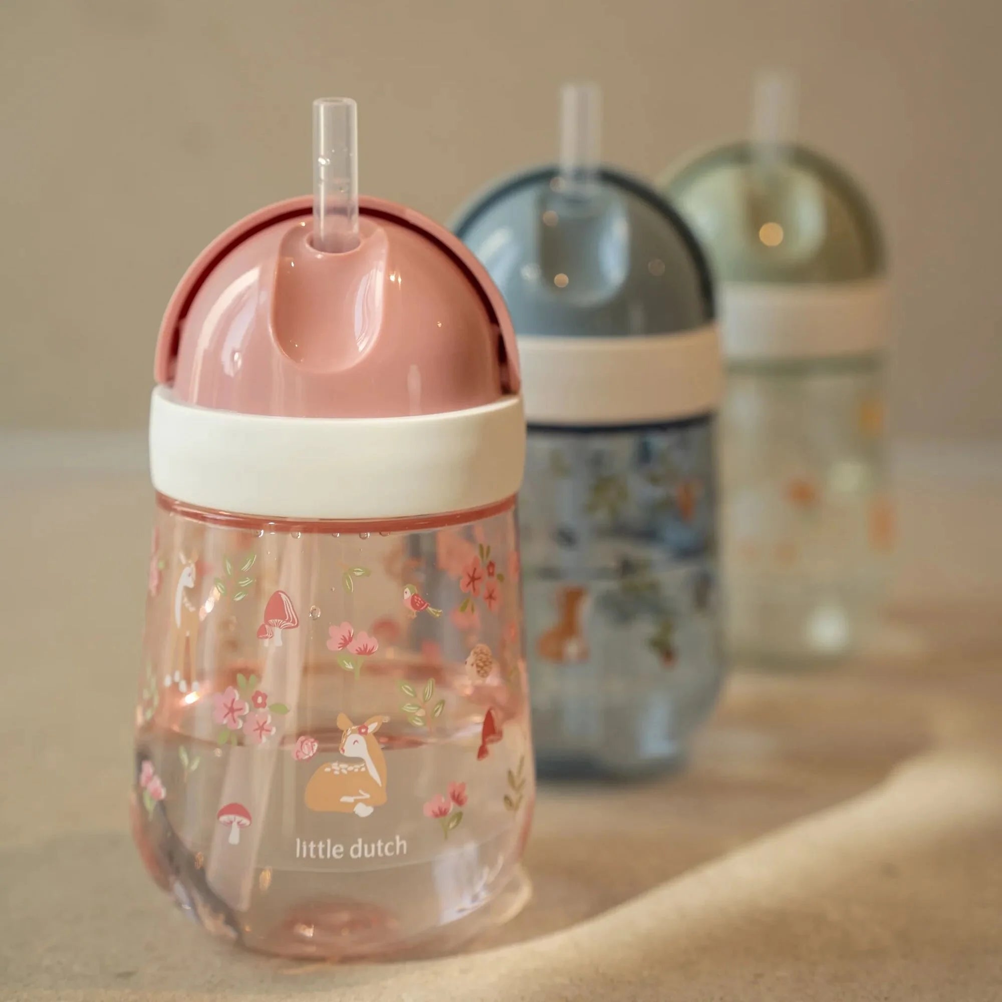 Little Dutch Mepal cana cu pai 300 ml pentru copii 9m+ Fairy Garden