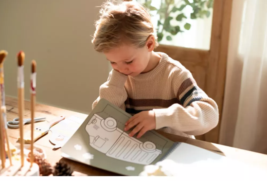 Little Dutch Carte cu actrivitati de decupat