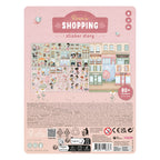 Little Dutch carte de activitati copii Set de autocolante reutilizabile 3 ani+ Rosa