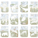 Little Dutch carte de colorat 3 ani+ Safari Friends Jim
